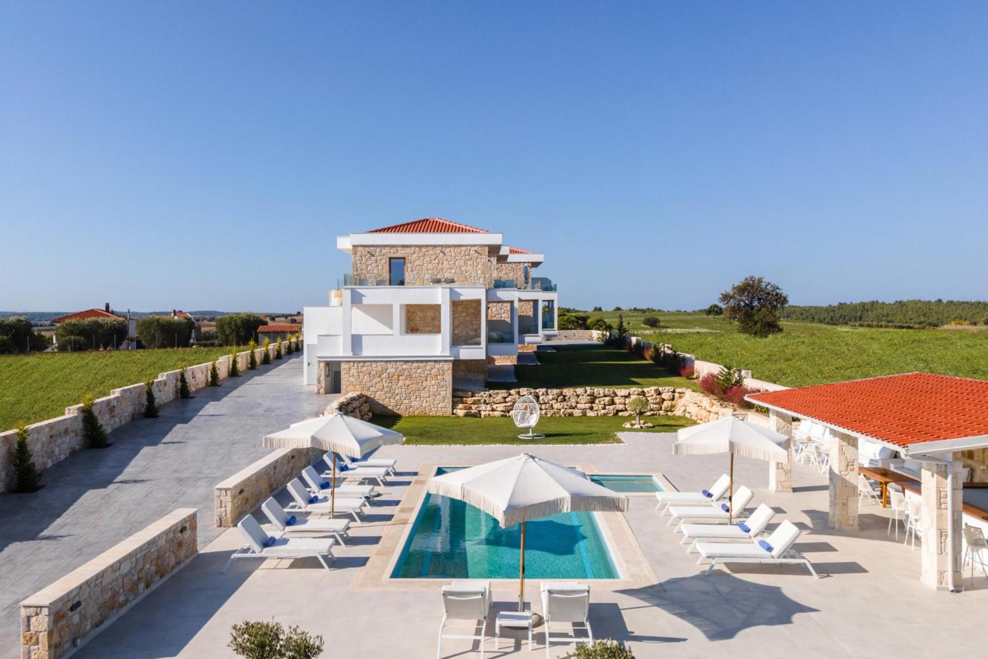 Anna Mare Luxury Apartments 아피토스 외부 사진